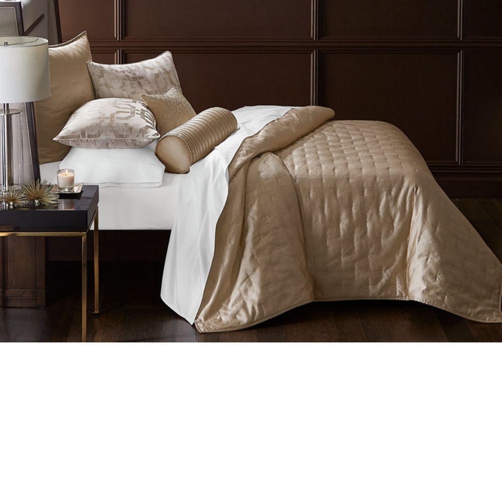 Hotel Collection Gold Comforter Luxurious Quilted Bedding